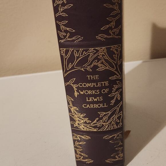 The complete works of Lewis Carroll gold edge beautiful book collectors - Picture 2 of 9